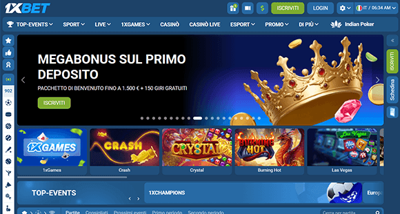 Sito ufficiale di 1xBet