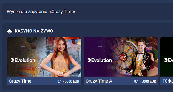 Znajdź Crazy Time Znajdź Crazy Time